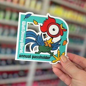 2024 Walt Disney World Annual Passholder Magnet Hei Hei The Rooster Official